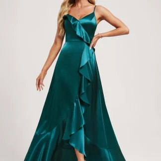 Robe Asymétrique Bleue