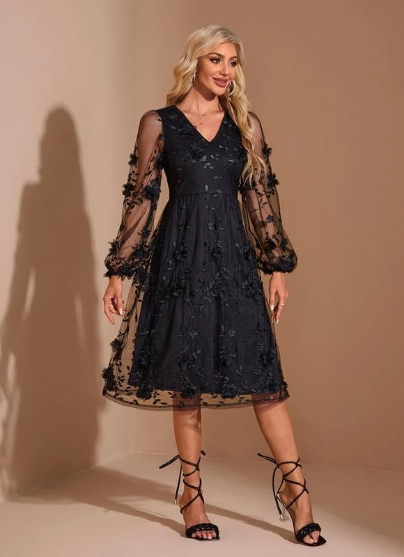 Robe Trapeze Col V – Image 3