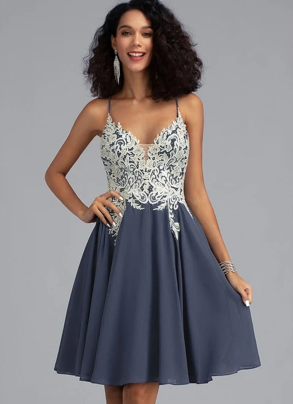 Robe Bal Chic Brodée Élégante – Image 2